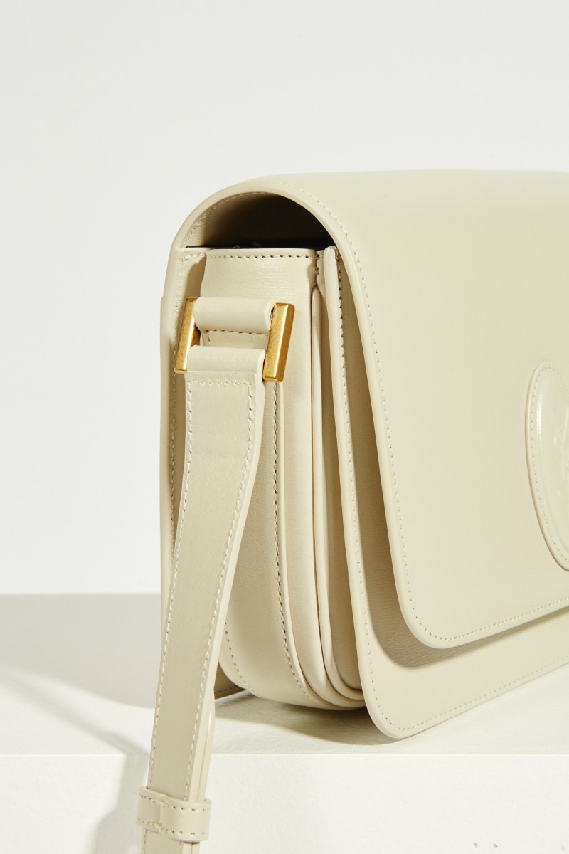 Umhängetasche 'New Besace Small' Crème