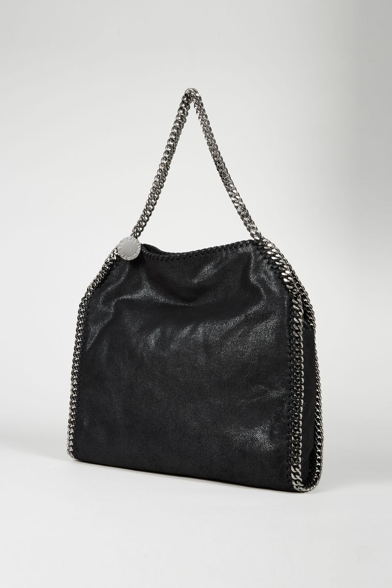 Tasche 'Falabella 2 Chain' Schwarz