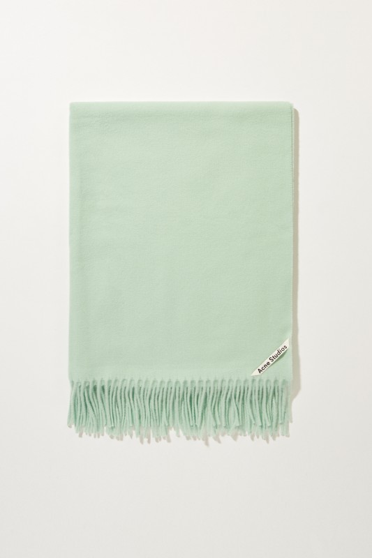 Acne Studios Klassischer Wollschal 'Canada New' Mint