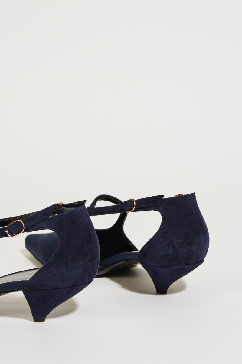 Pump 'Bourgeoise Salome' Blau