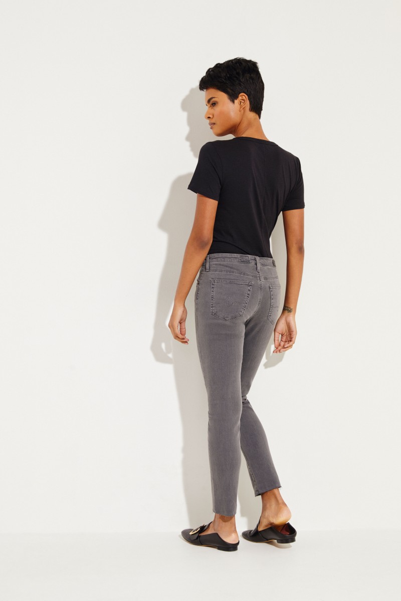 Jeans 'Prima Ankle' Grau