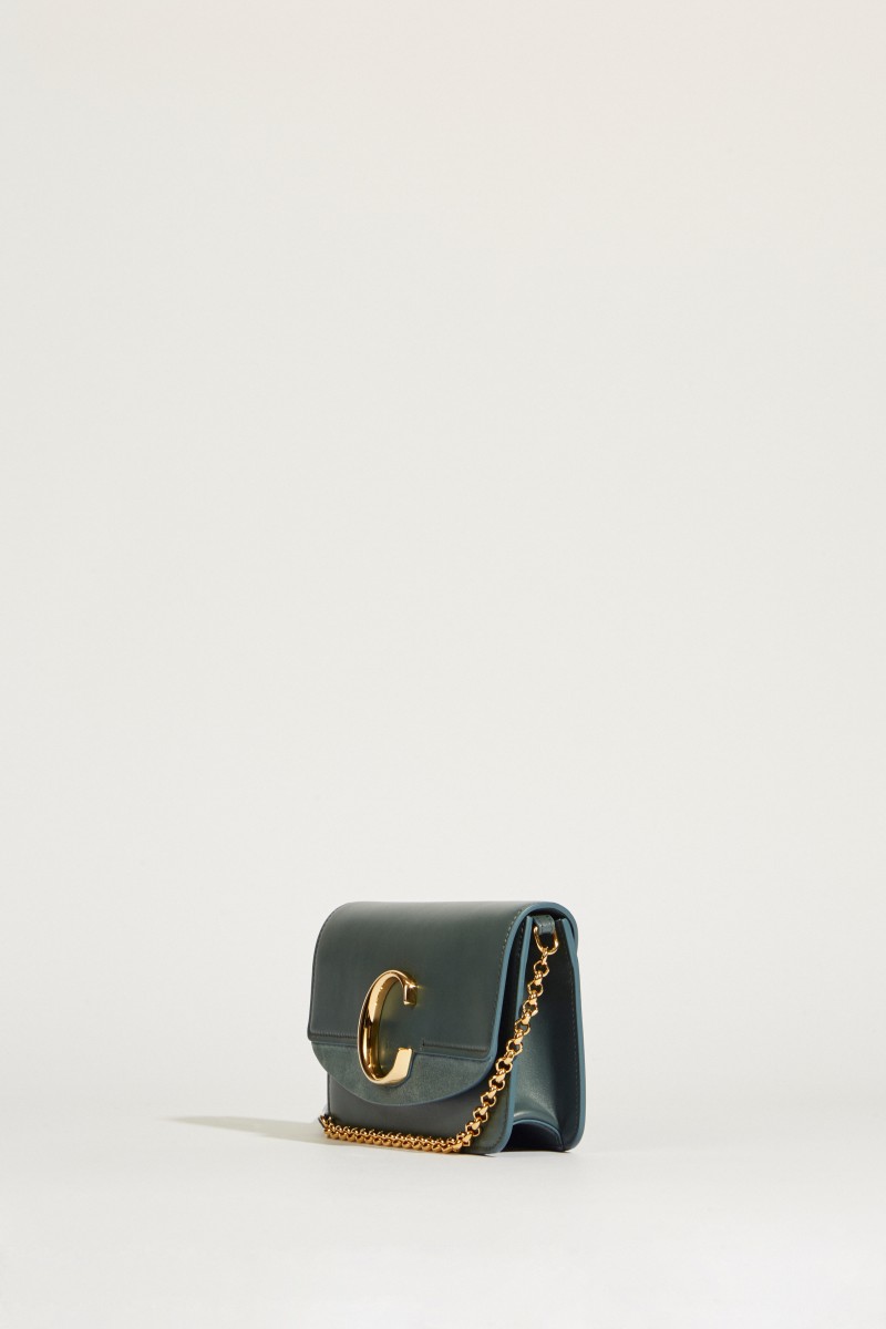Umhängetasche 'Chloé C Mini' Cloudy Blue