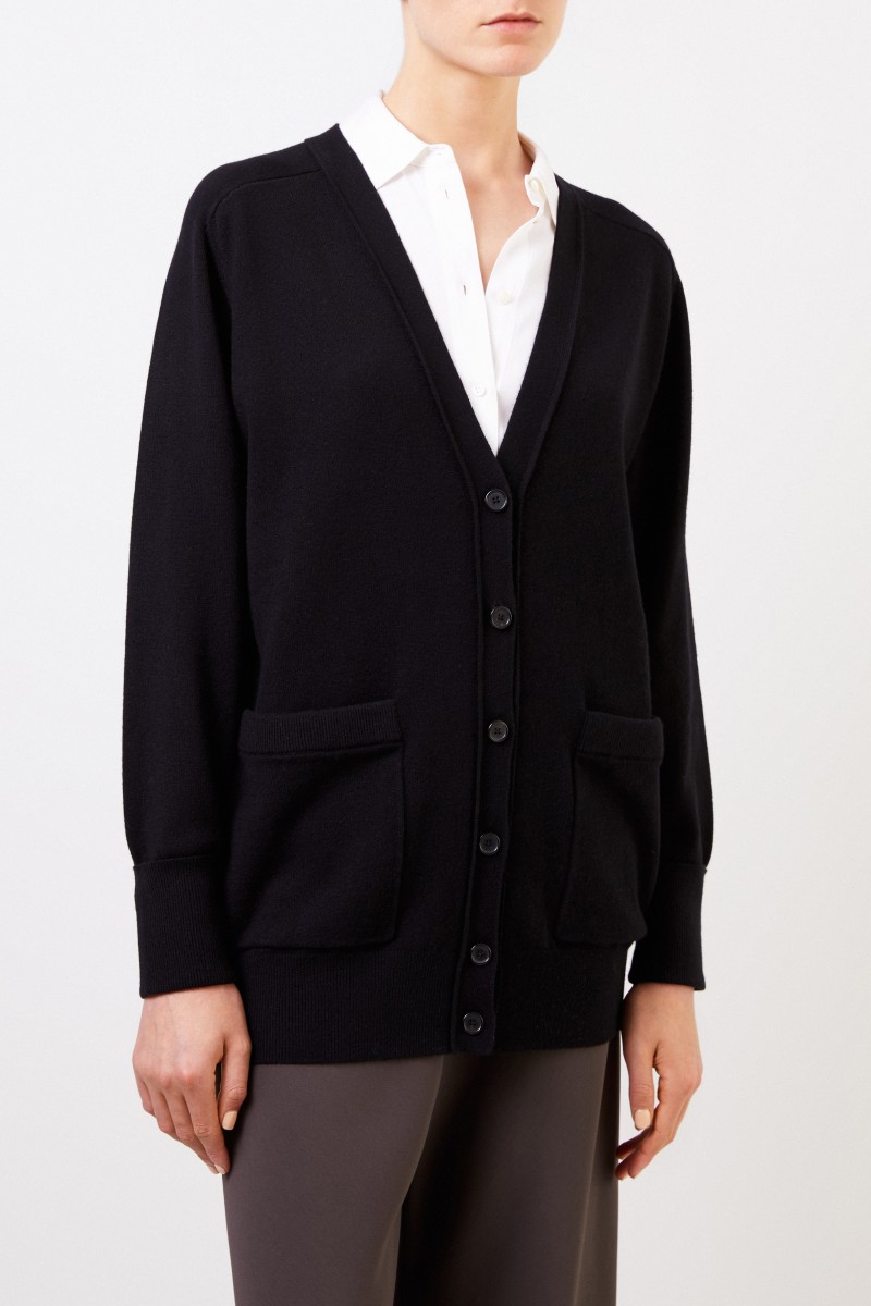 Chloé Cashmere Cardigan Schwarz