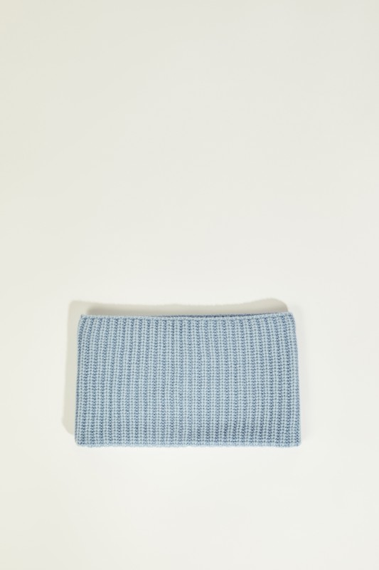 Cashmere-Schlauch-Schal 'Hastings' Blau