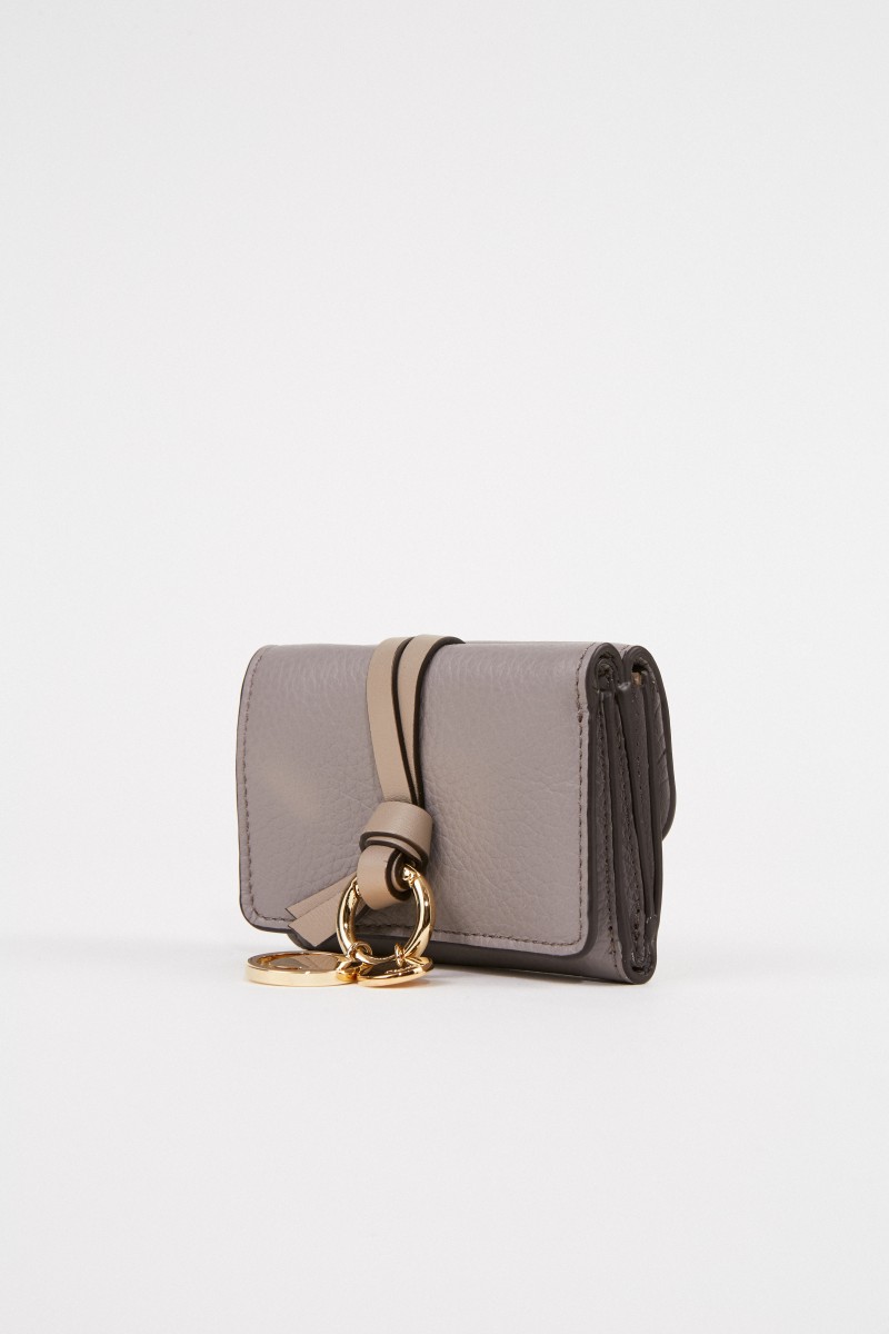 Mini-Portemonnaie 'Alphabet Coins' Cashmere Grey