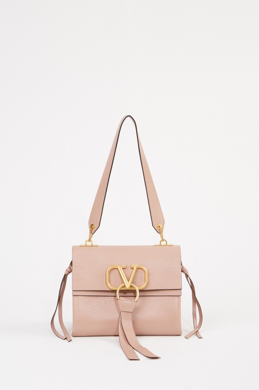 Valentino Schultertasche 'Vring' Rosé