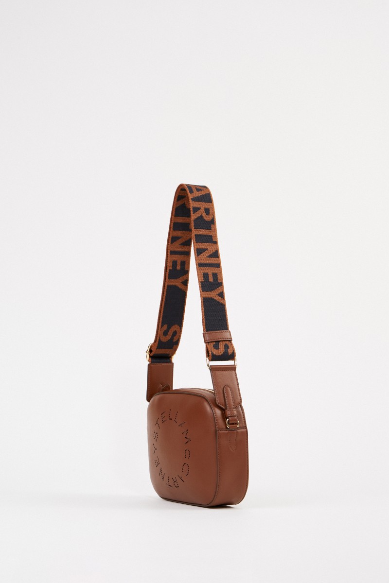 Stella McCartney Umhängetasche 'Mini Camera Bag' Braun