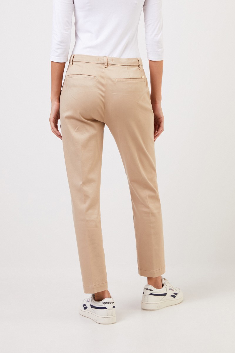 7 for all mankind Klassische Chino-Hose Beige