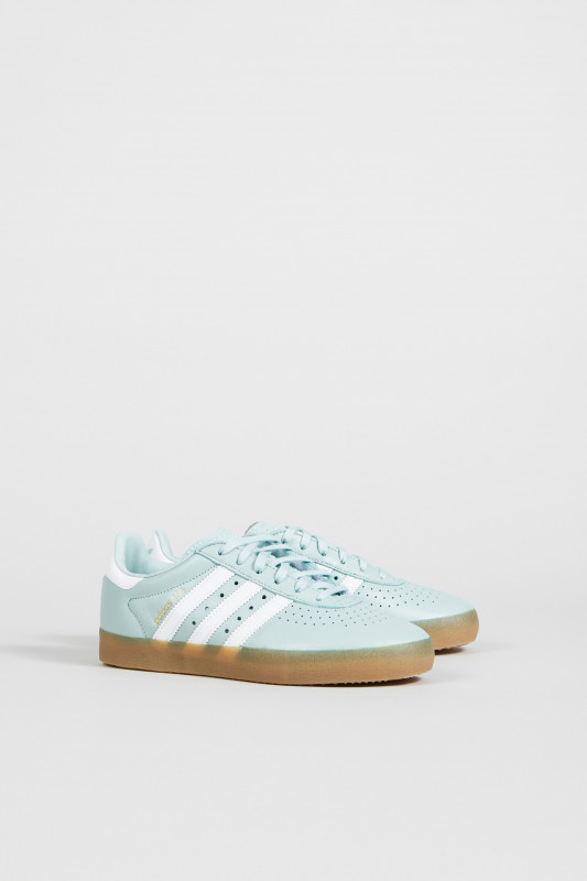 Leder-Sneaker 'Adidas 350 W' Grün/Weiß