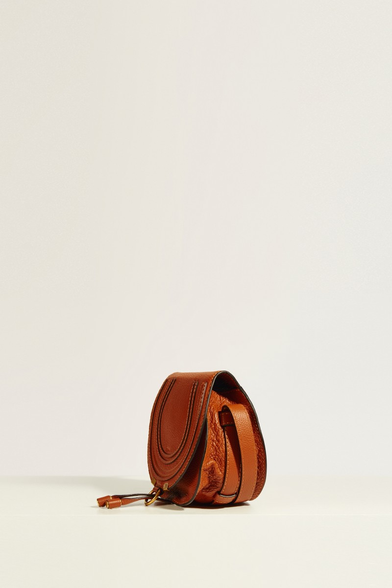 Umhängetasche 'Marcie Saddle Small' Tan