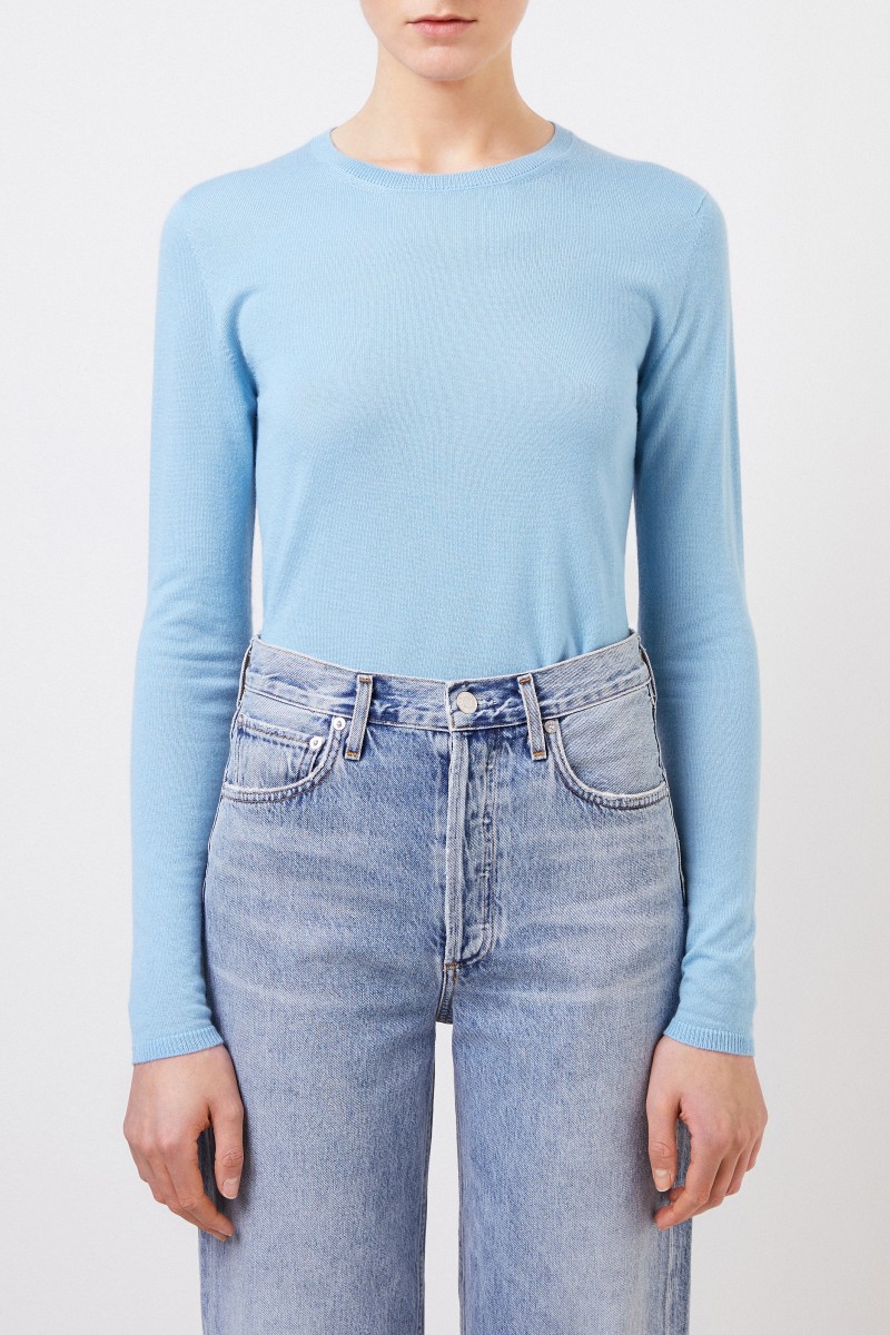 Iris von Arnim Feinstrick Cashmere-Cardigan 'Ivatsone' Blau