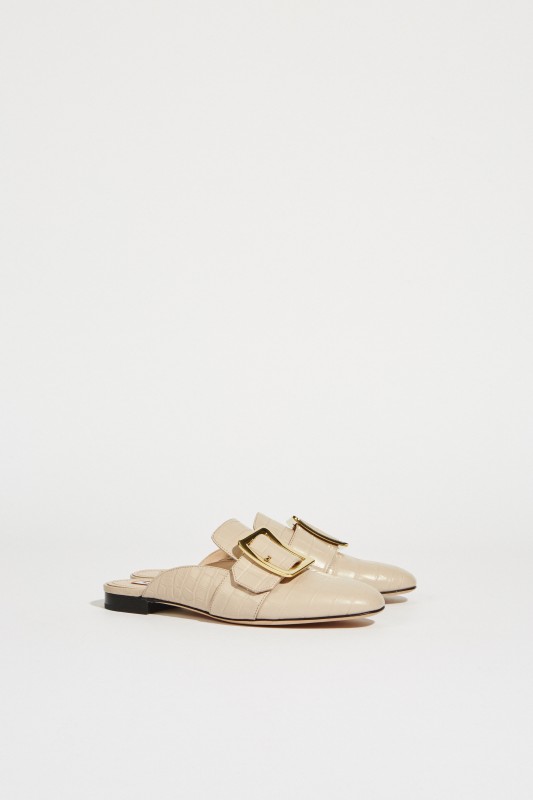 Leder-Mule 'Janesse' Blush