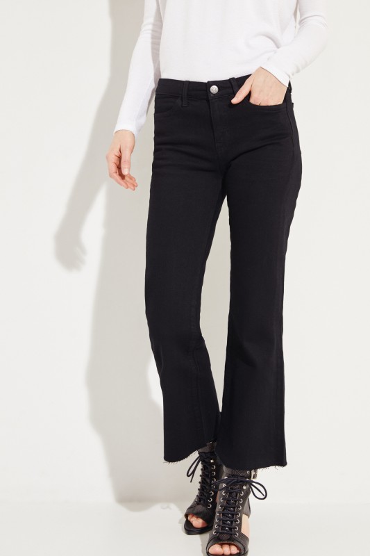 Bootcut Jeans 'Loun' Schwarz