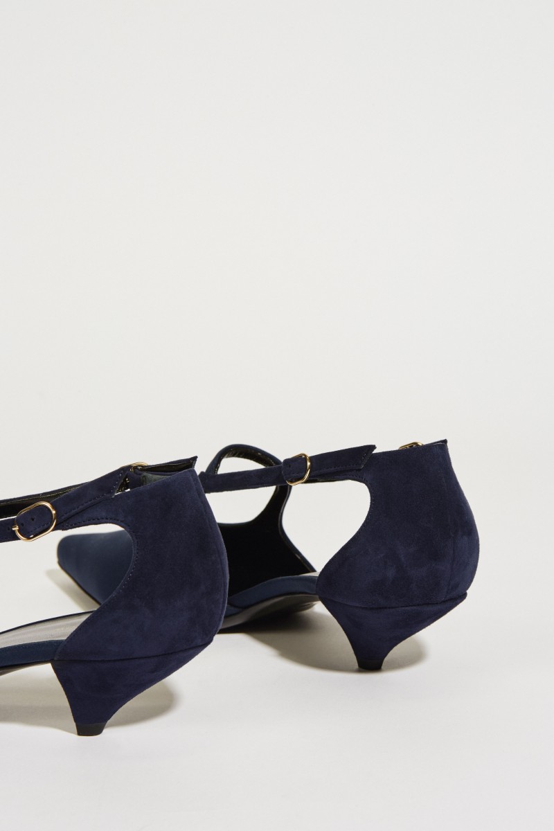 Pump 'Bourgeoise Salome' Blau