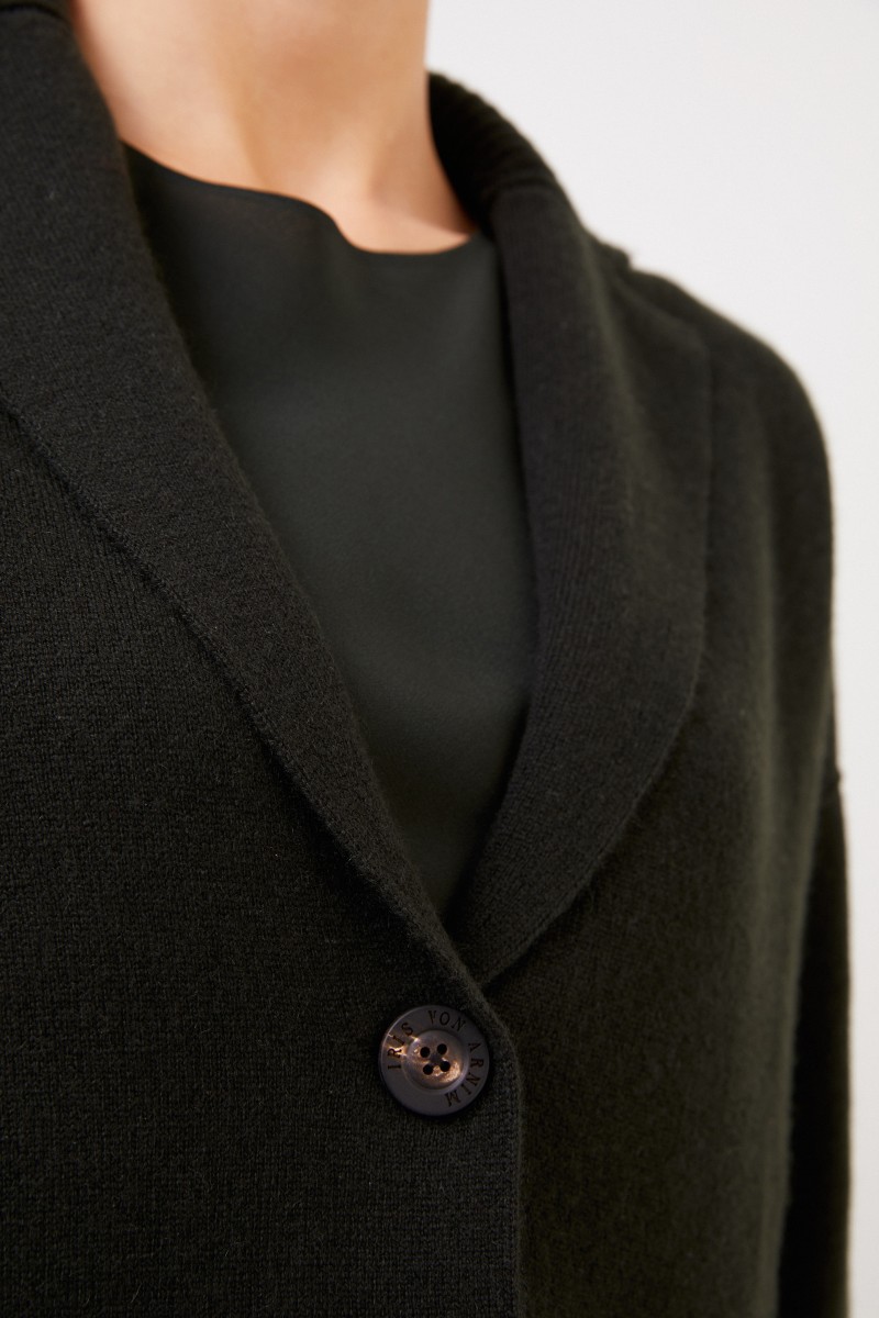 Iris von Arnim Cashmere Doubleface-Cardigan 'Pistacia' Grün