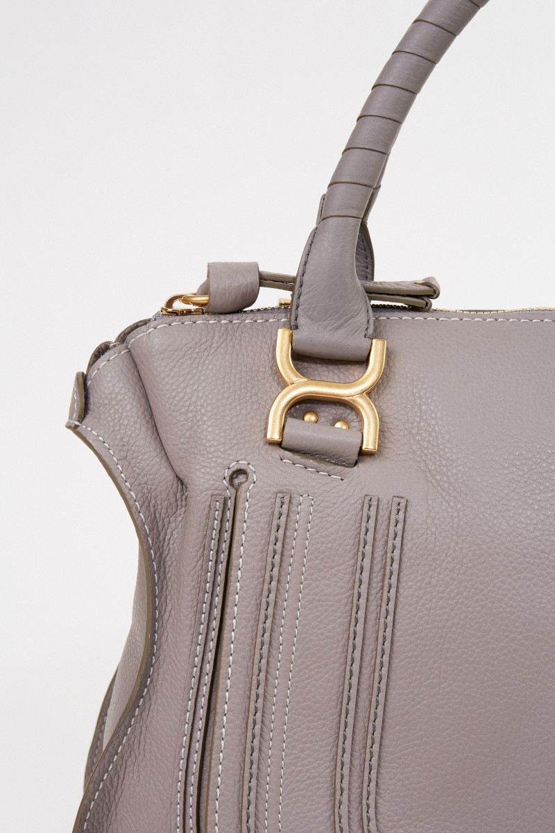 Chloé Handtasche 'Marcie Large' Cashmere Grey