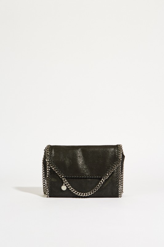 Umhängetasche 'Shoulder Falabella' Schwarz