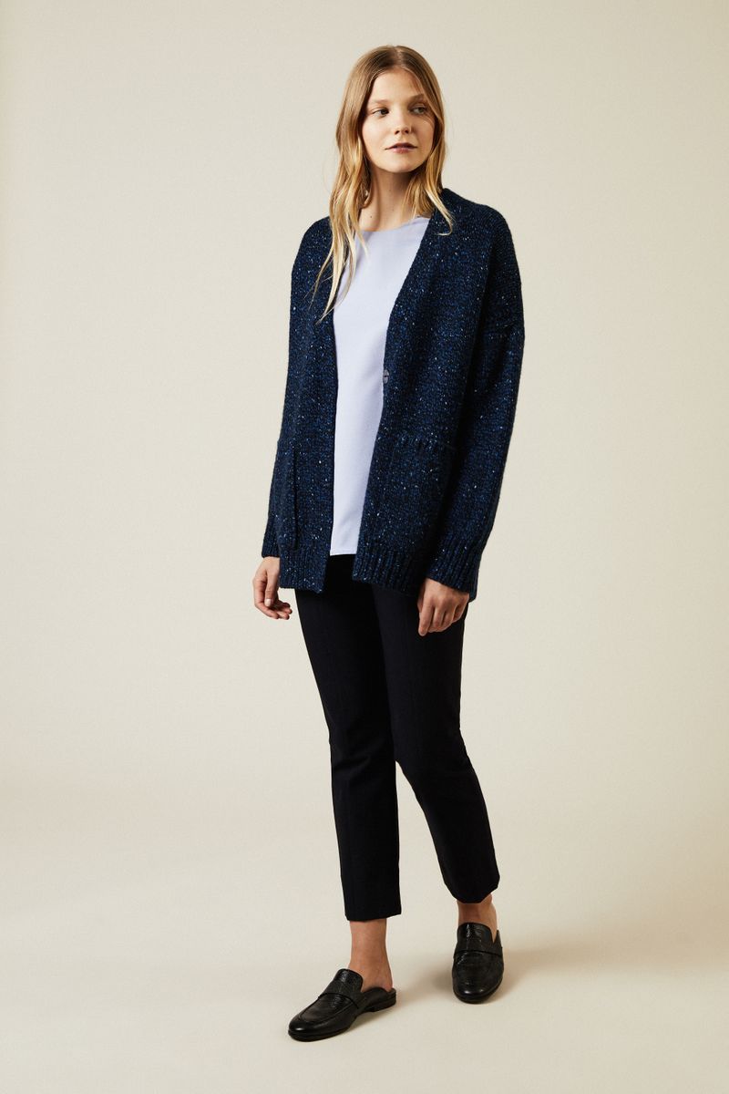 Seidenshirt 'Maui' Blau