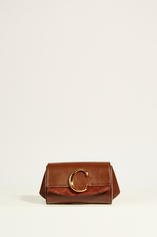 Gürteltasche 'Chloé C' Sharp Brown