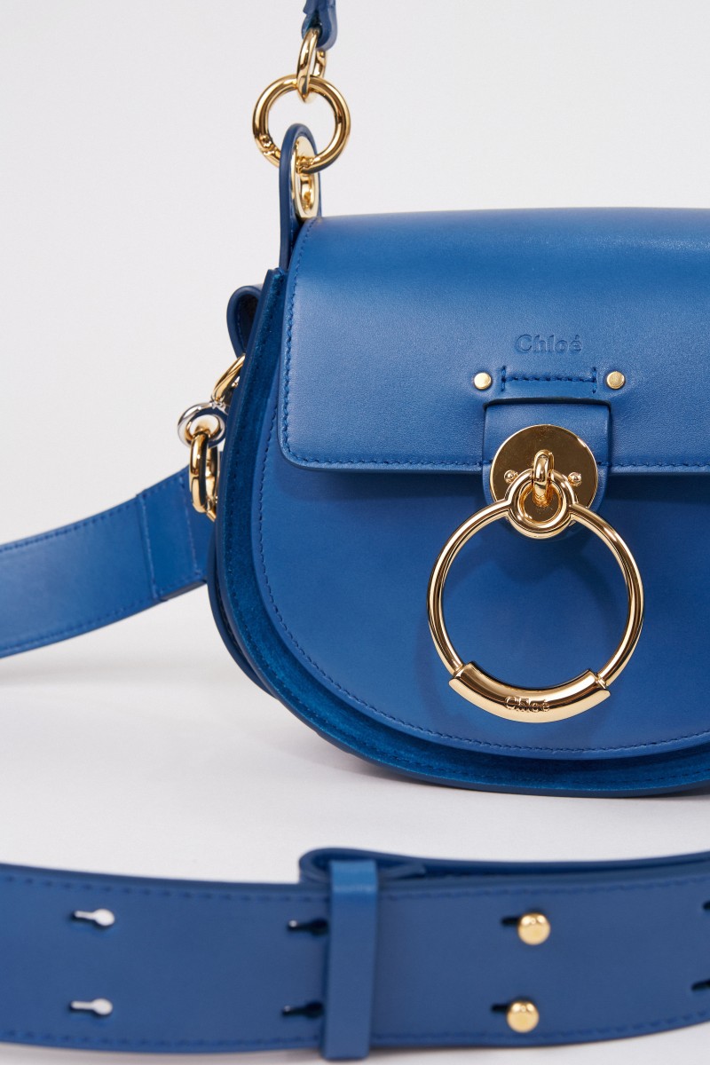 Umhängetasche 'Tess Small' Smoky Blue