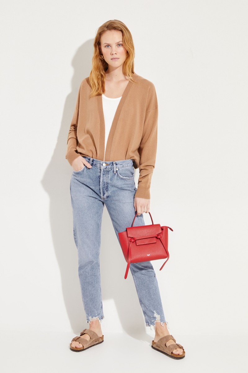 Cashmere-Cardigan Caramel