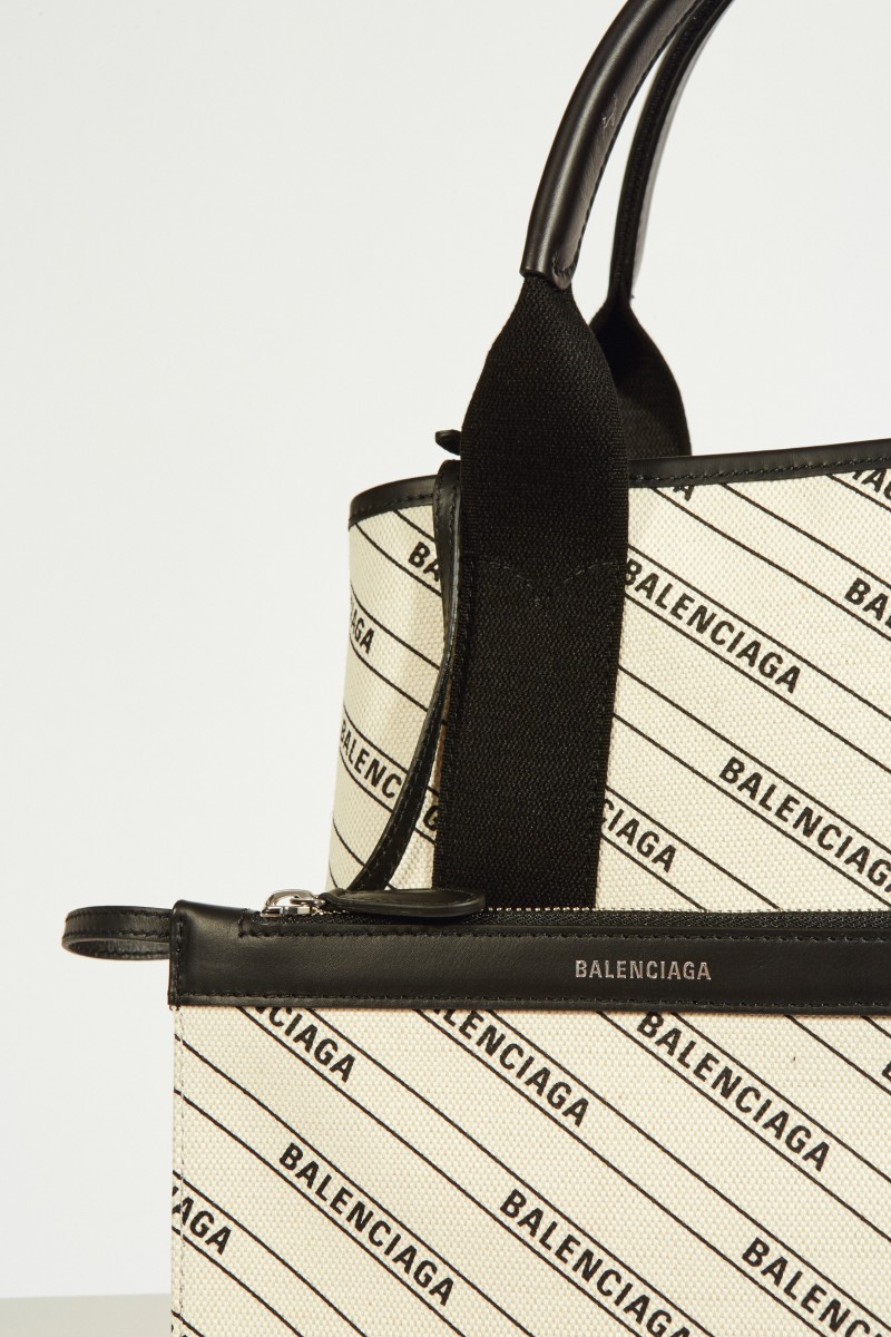Shopper 'Cabas S' Beige/Schwarz