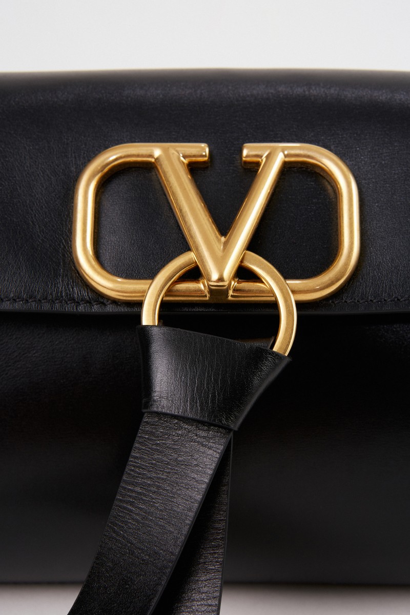 Valentino Tasche mit V-Logo Schwarz