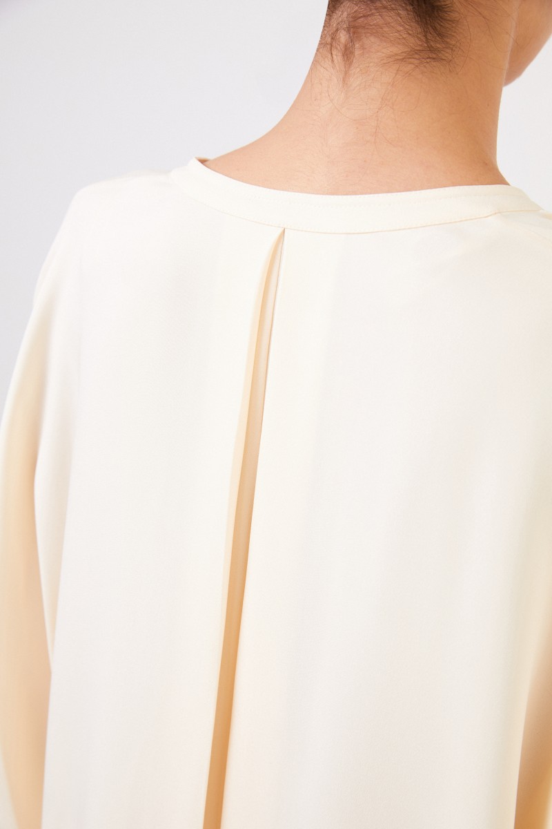 Seidenbluse 'Alma' Crème