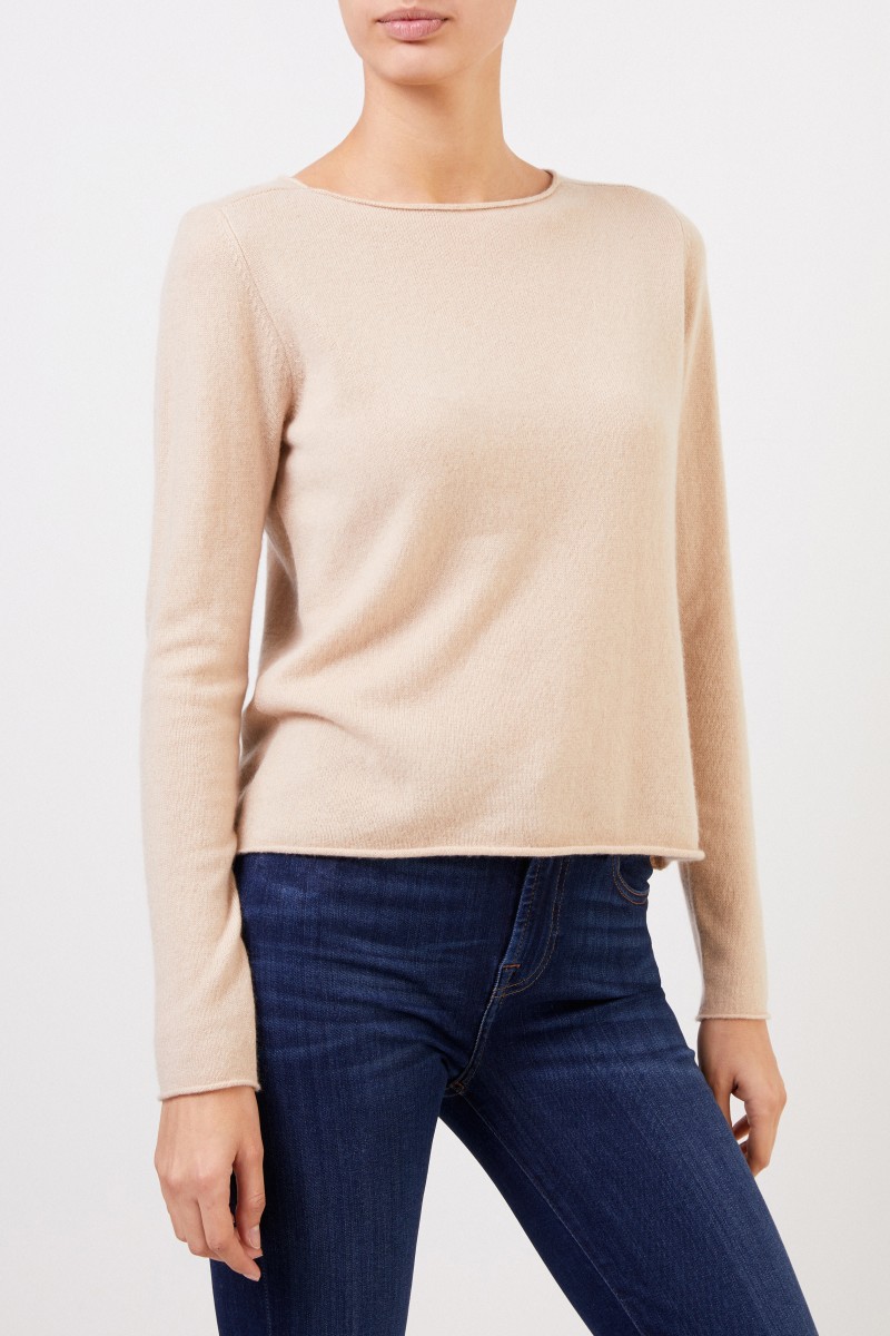 Cashmere-Pullover Camel