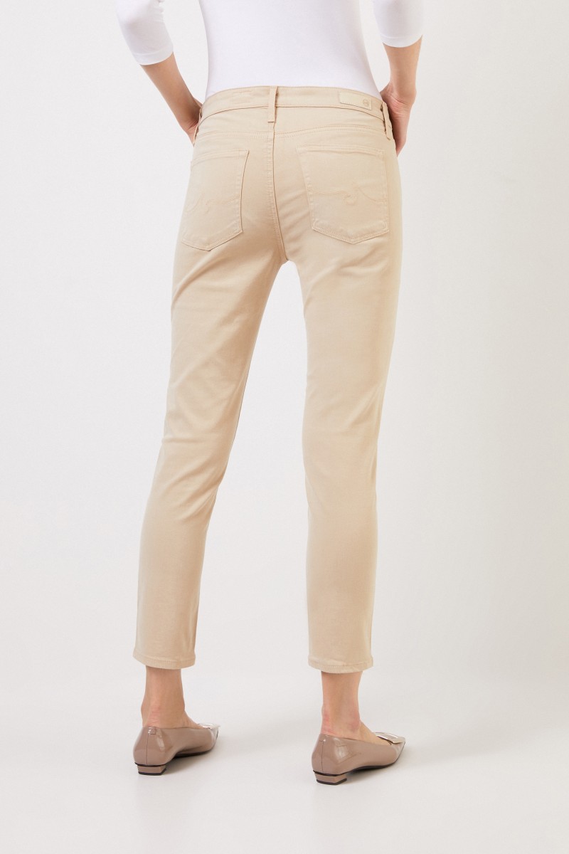 AG Jeans Jeans 'The Prima Crop' Beige