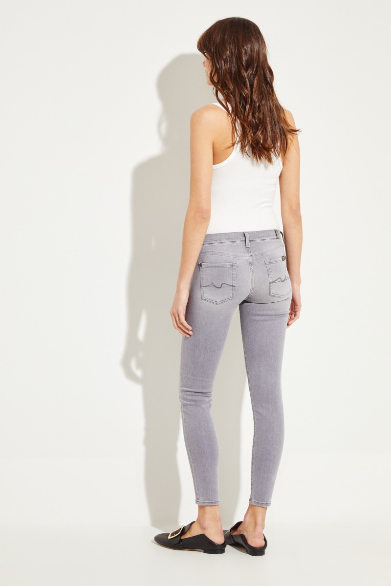 7 for all mankind Jeans 'The Skinny' Grau