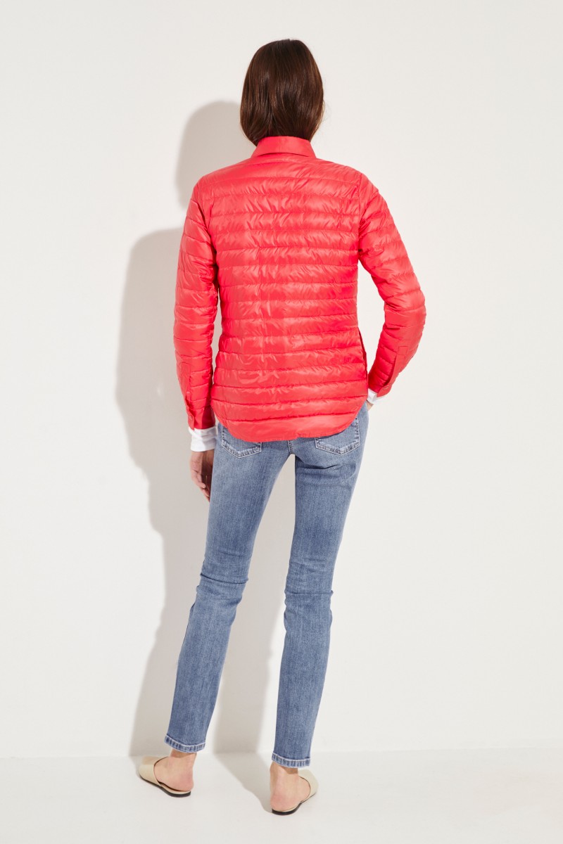 Daunenjacke Pink