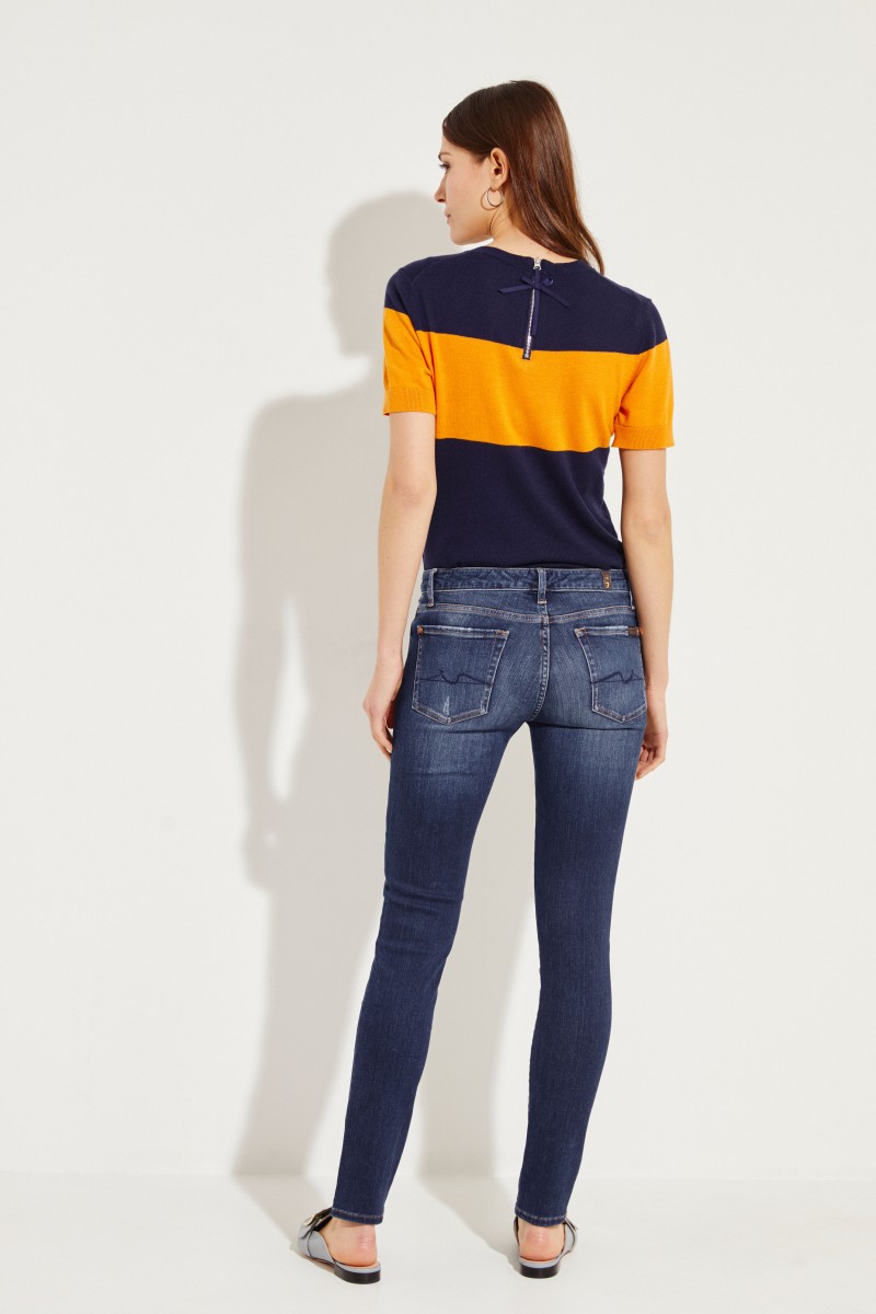 Skinny-Jeans 'Pyper' Blau