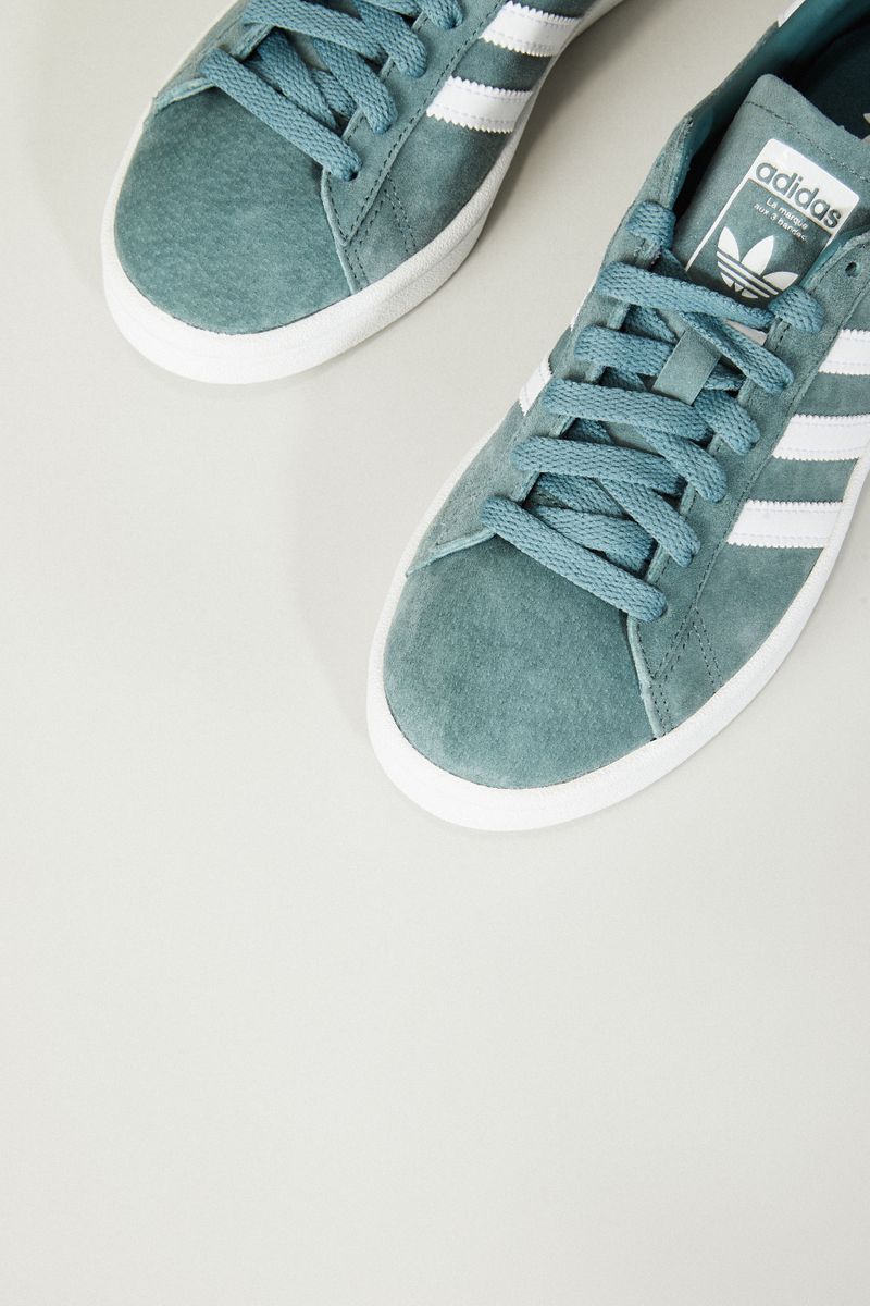 Leder Sneaker 'Campus W' Grün
