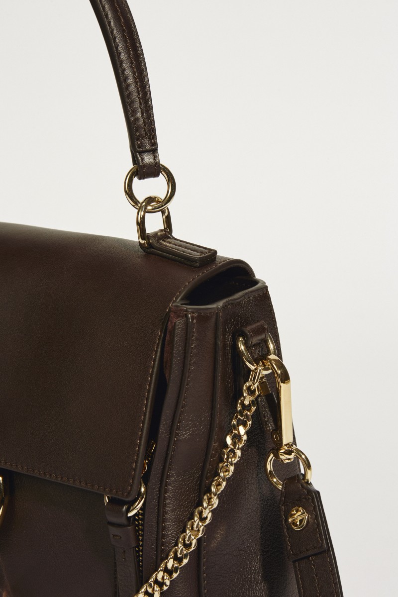 Umhängetasche 'Faye Day Small' Carbon Brown
