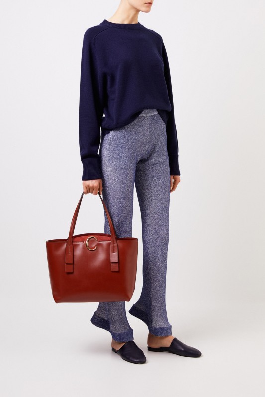 Chloé Cashmere Pullover Blau