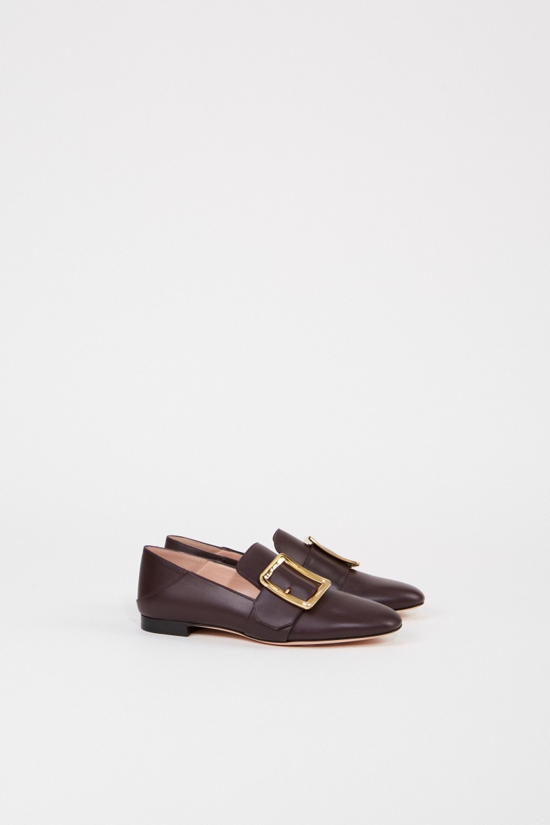 Bally Lederloafer 'Janelle' Violett