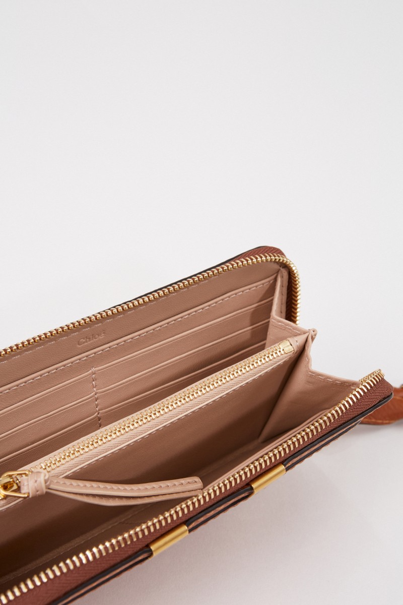 Chloé Portemonnaie 'Marcie' Tan