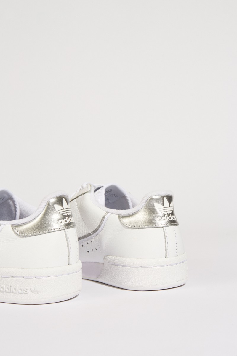 Sneaker 'Continental 80 W' Weiß/Silber