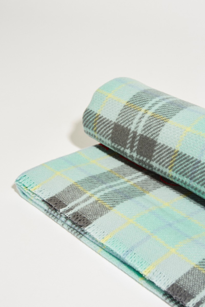 Klassischer Wollschal 'Cassiar Check' Multi
