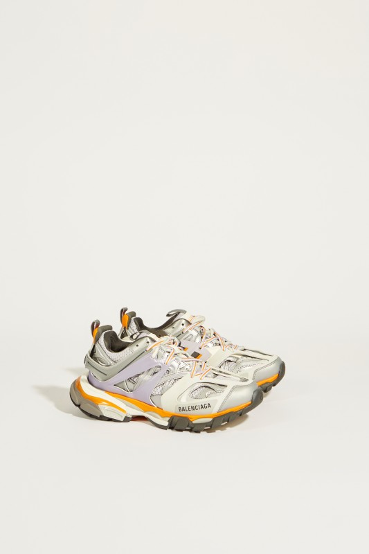 Sneaker 'Track' Grau/Multi