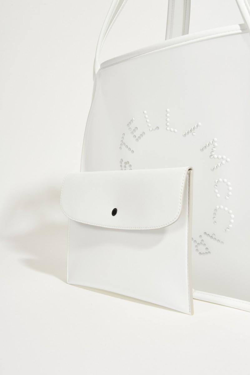 Logo-Shopper 'Tote Bag' Weiß
