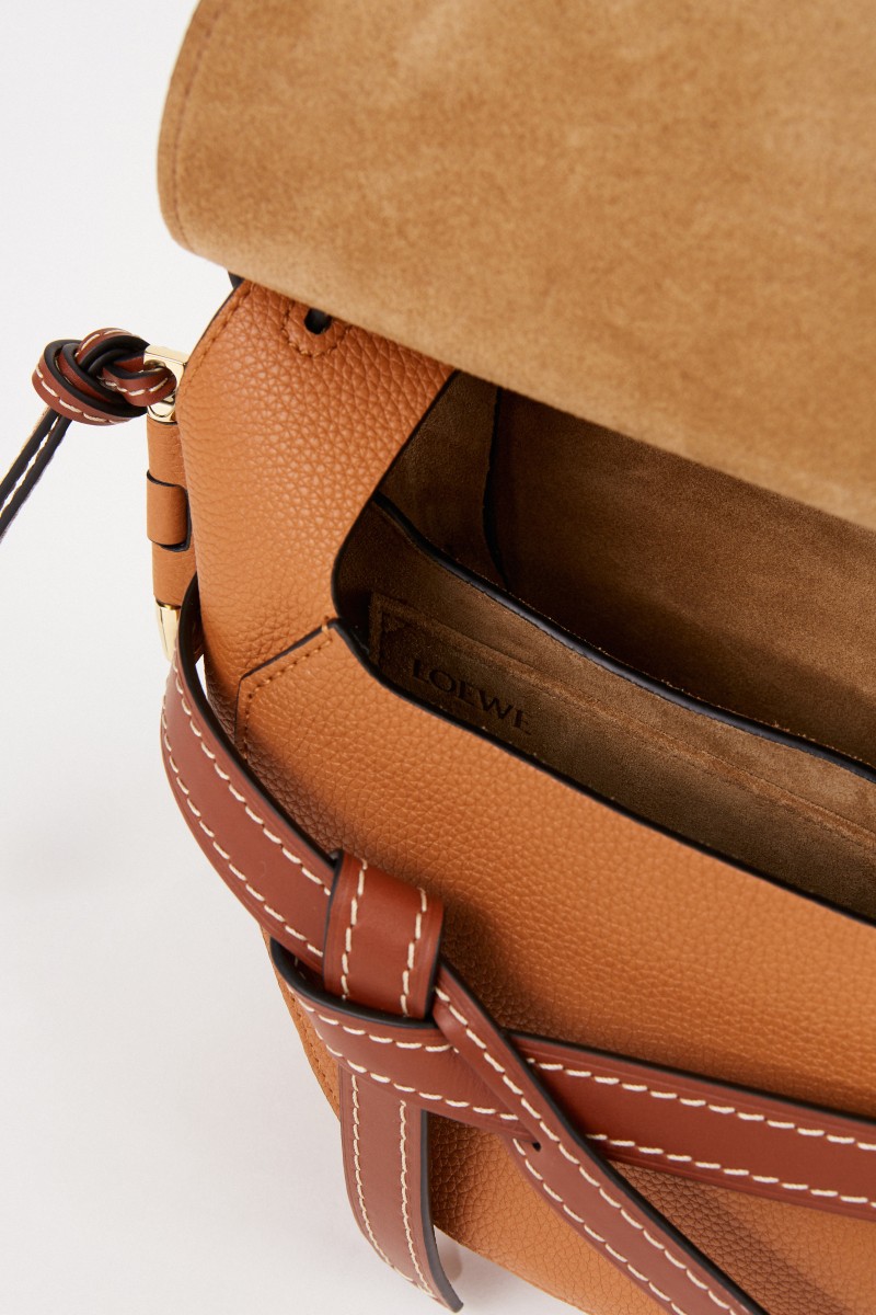 Loewe Umhängetasche 'Gate Small' Light Caramel