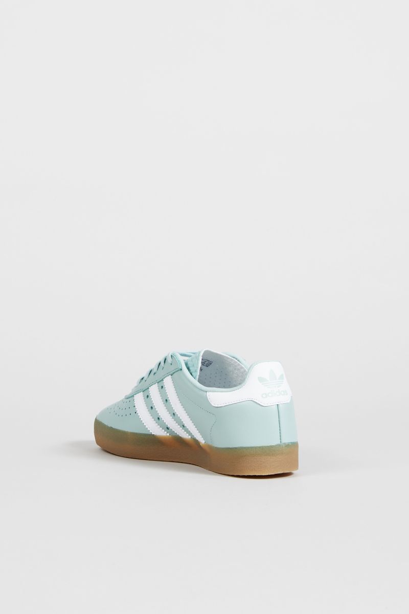 Leder-Sneaker 'Adidas 350 W' Grün/Weiß