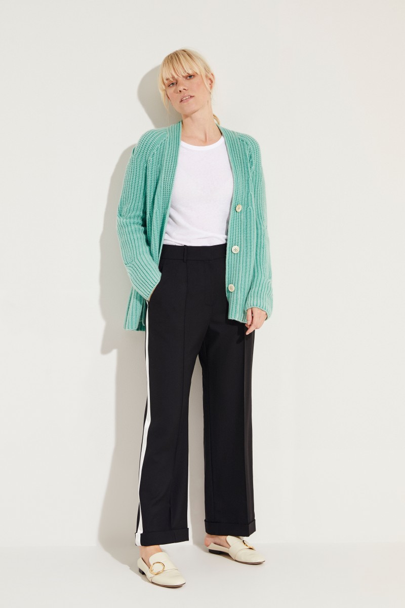 Cashmere Cardigan 'Maggie' Mint