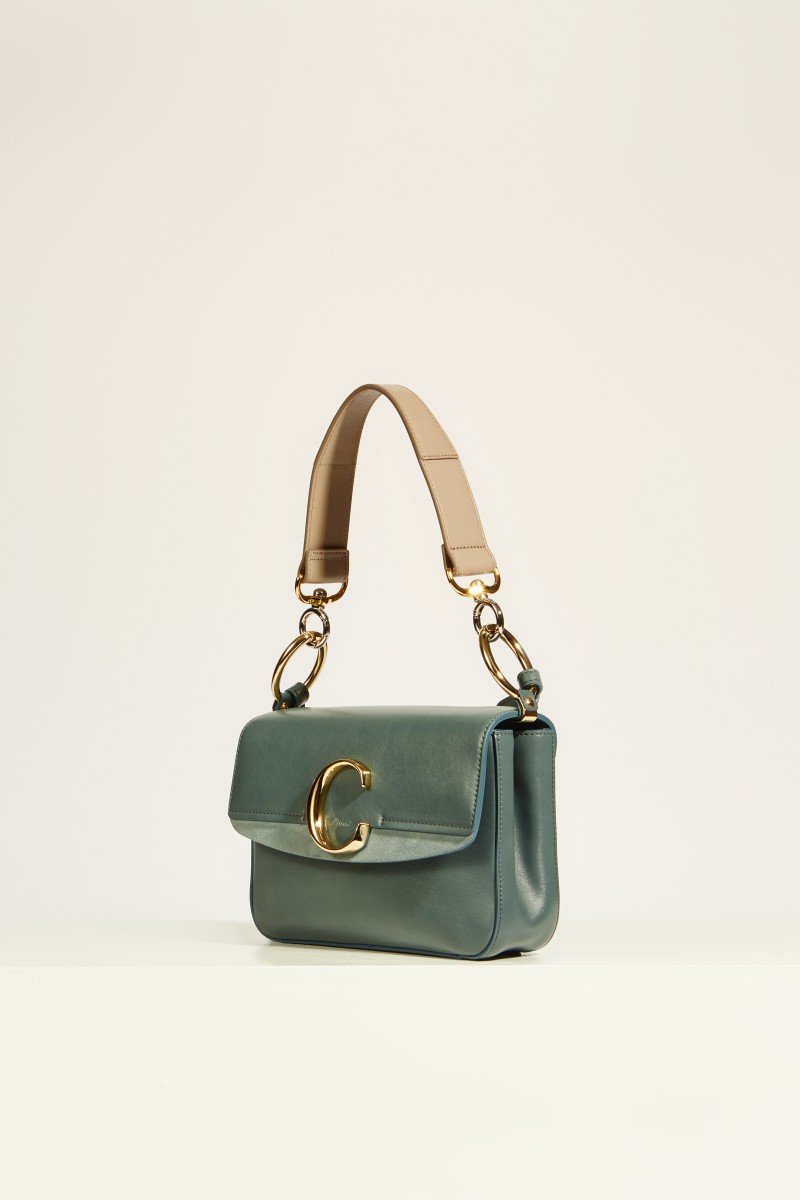 Tasche 'Chloé C Small' Cloudy Blue