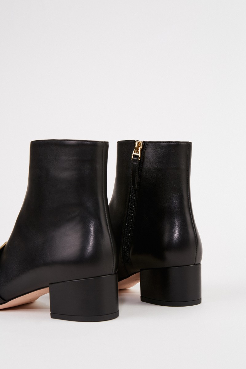 Bally Stiefelette 'Maggye' Schwarz