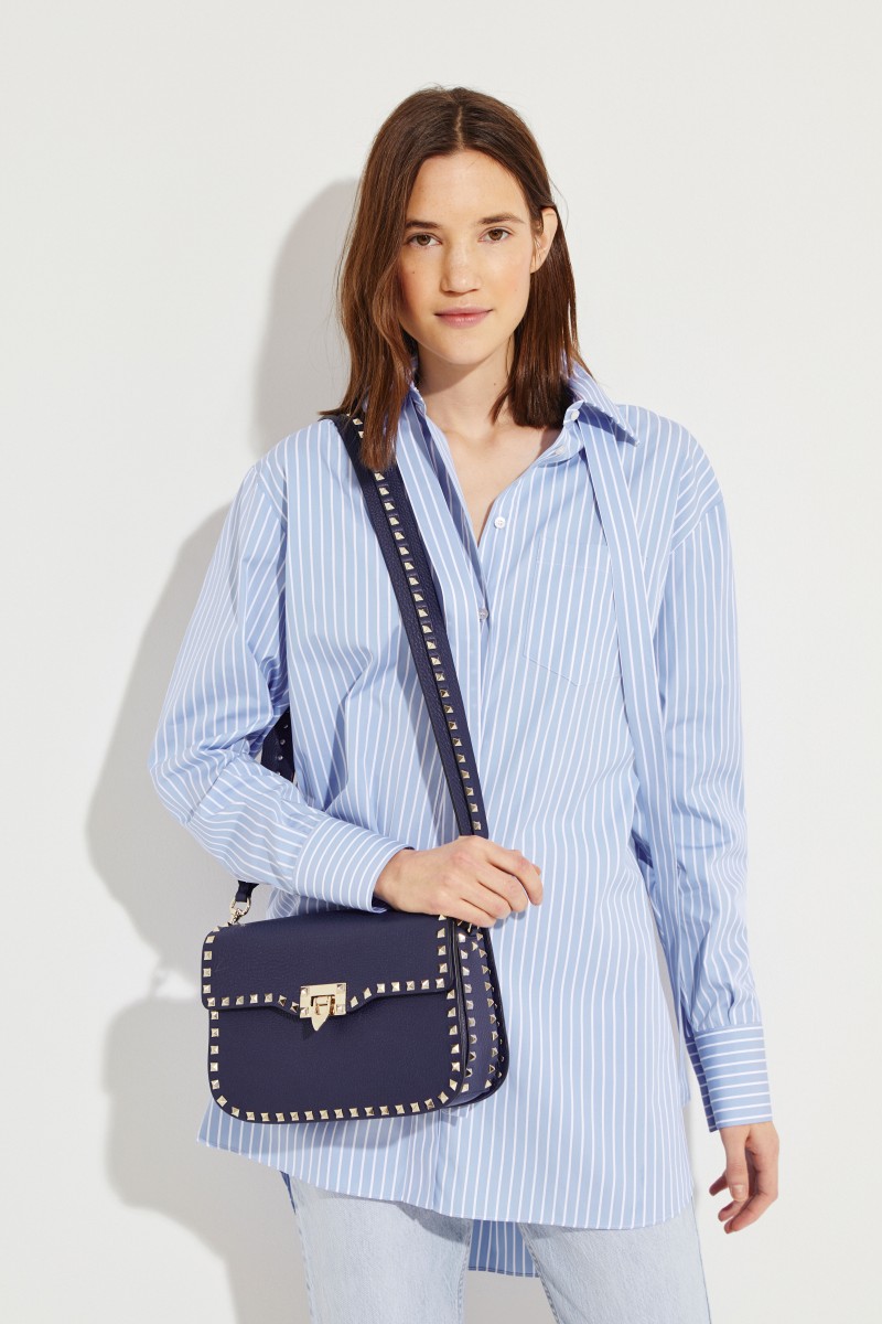 Umhängetasche 'Rockstuds' Blau
