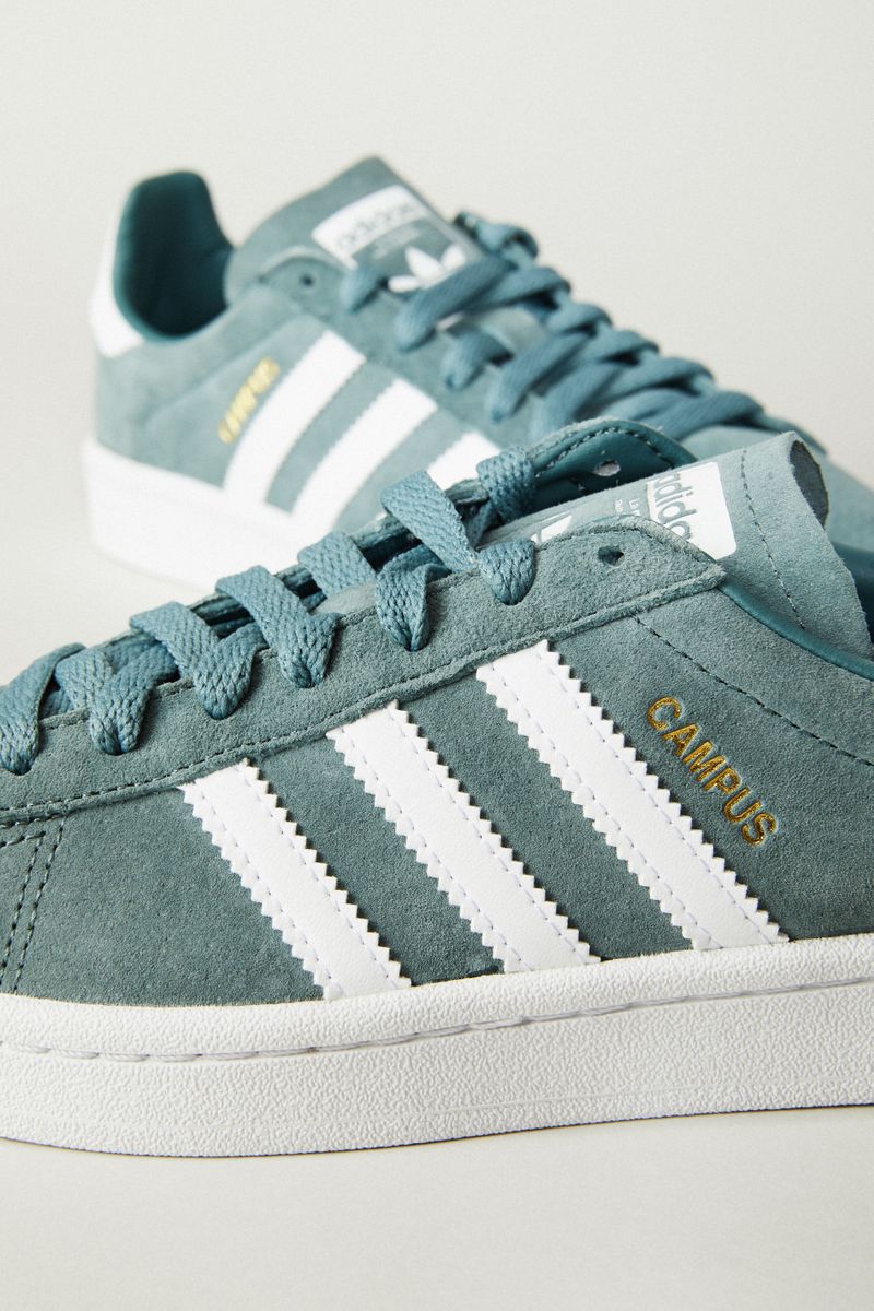 Leder Sneaker 'Campus W' Grün