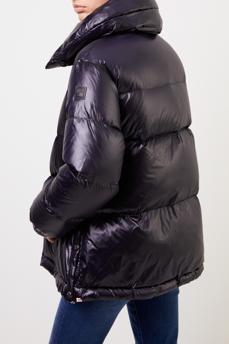 Woolrich Daunenjacke 'Alquippa Puffy' mit Glanz Marineblau